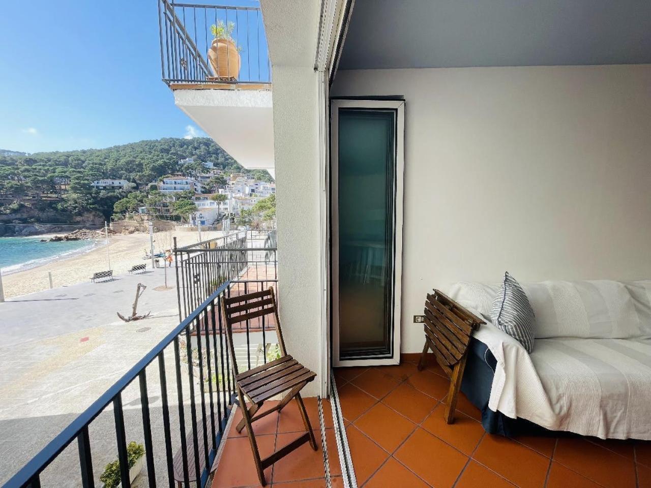 Tamariu Beach 1: Beachfront Wifi Up To 6 Ppl Eksteriør billede