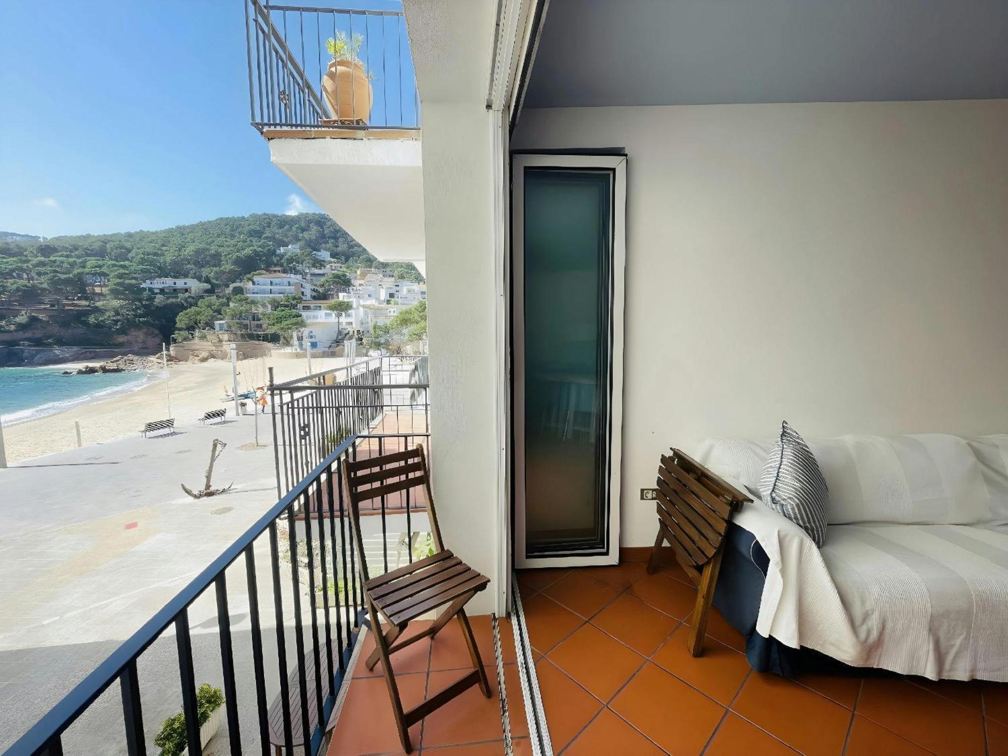 Tamariu Beach 1: Beachfront Wifi Up To 6 Ppl Eksteriør billede